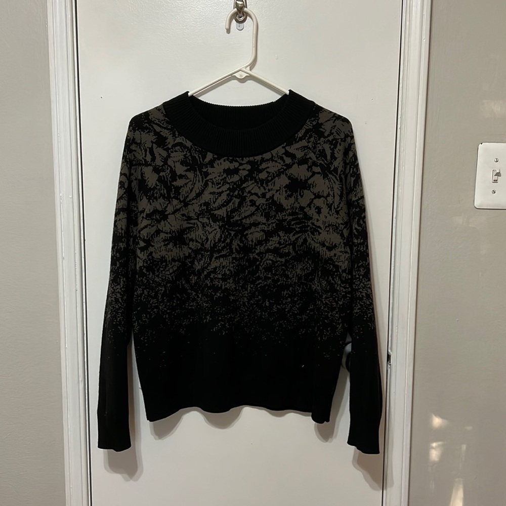 Athleta Jacquard Crew Sweater
